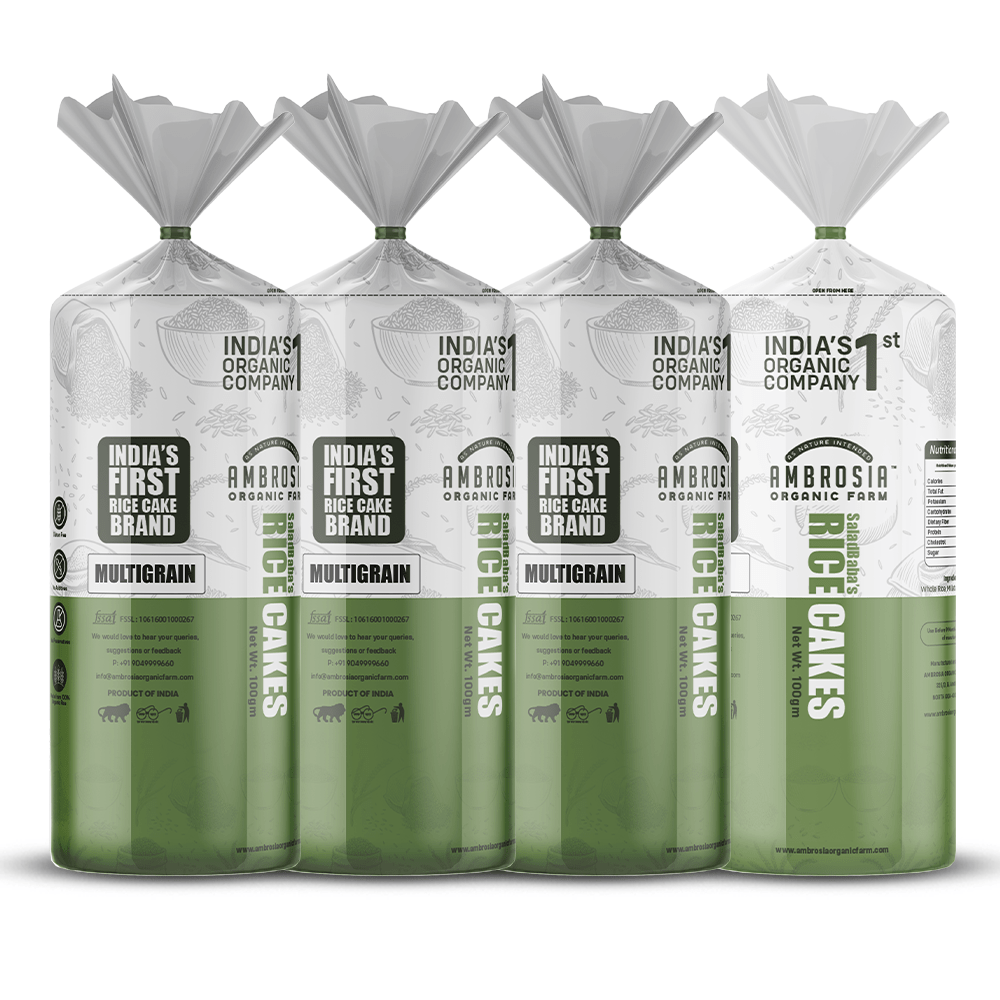 multigrain-4 Black Rice Cakes - Image 1